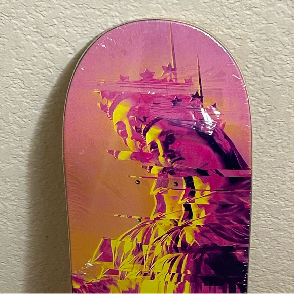 Primitive JB Gillet Pink Virgin Statue Of Liberty Skateboard Deck 8.125”  Szn 19 - Picture 2 of 7
